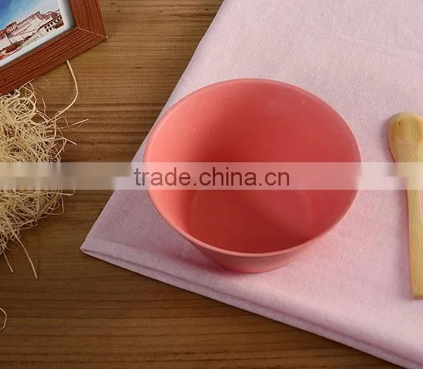 Large New Eco-friendly Bamboo Fibre Dishes Disposable Bowls photo-2