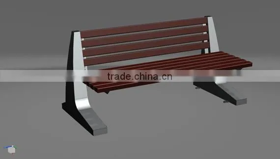 Outdoor Wooden Leisure Bench photo-6