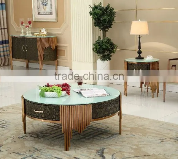 Hign Quality Luxury Stainless Steel Dining Table AH065 photo-6