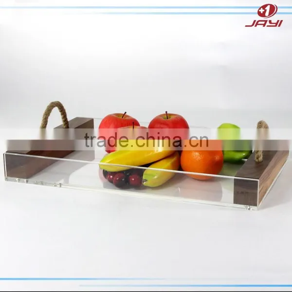 Wholesale Custom OEM Wooden Serving Tray photo-5