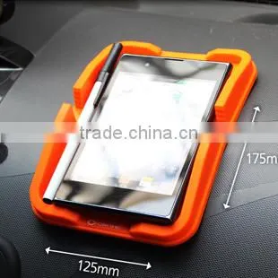 Silicone Rubber Proof Anti Skid Car Dashboard Sticky Pad ,Non Slip Washable Reusable Auto Car Dashboard Interior Decoration photo-4