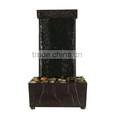 Lighted Stream Tabletop Water Fountain With LED Lights photo-3