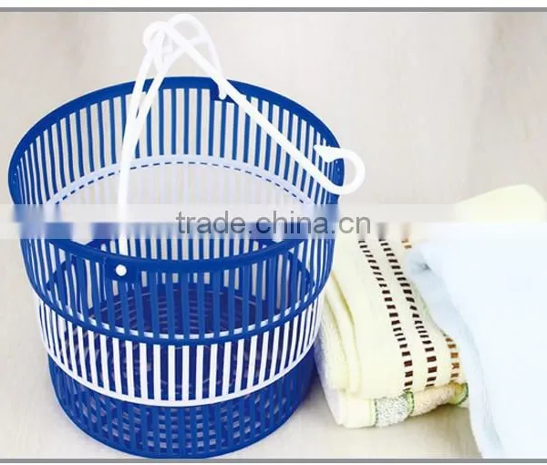 Low Price Hot Selling Good Quality Lundries Basket Plastic Basket photo-2