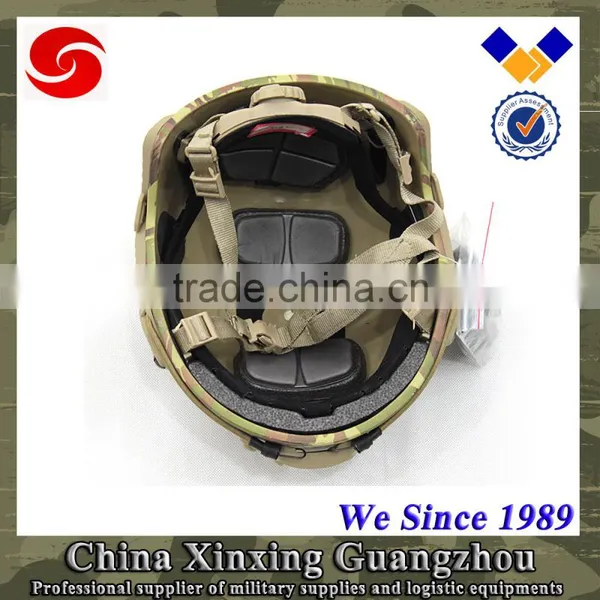 Outdoor Game Activity Paintball Training Camouflage ABS Helmet photo-4