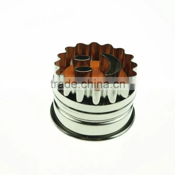 47074 Cake Pan Smile Shape Cookie Cutters Press Mold Biscuit Decorating Tools photo-4