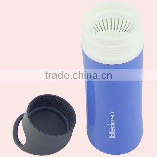 320ml Colorful Students Plastic Drinking Bottle With Handle photo-3