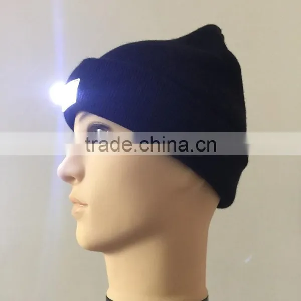 Winter Warm Led Light Beanie Hats Caps Cheap Price photo-4