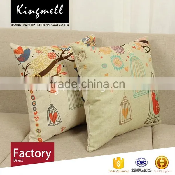 Custom Home & Garden Cotton Linen Cushion Best Selling Products photo-3
