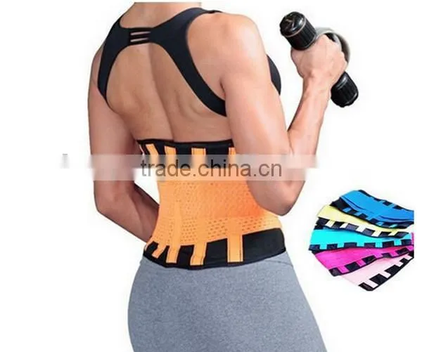 Shuoyang 2016 As Seen On TV Hot Body Shaper Neoprene Back Waist Support Waist Slimming Brace Lose Weight Belt photo-2