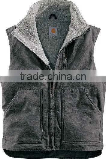 Sandstone Mock-neck Vest, Soft Shell Vest