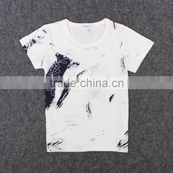 2017 Latest Design Casual Pattern 3d Printing Boys Shirt for 8years Old Kids photo-2