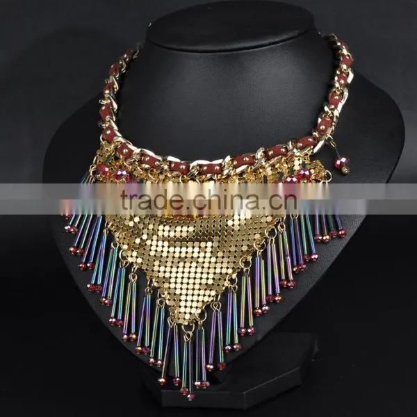 Latest 2016 Pretty Woman Fashion Rib Jewelry Necklace photo-4