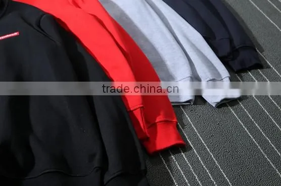 Good Sale Good Quality Hot Fashion Jiangxi Factory Round Neck Sweatshirt for Mens photo-2