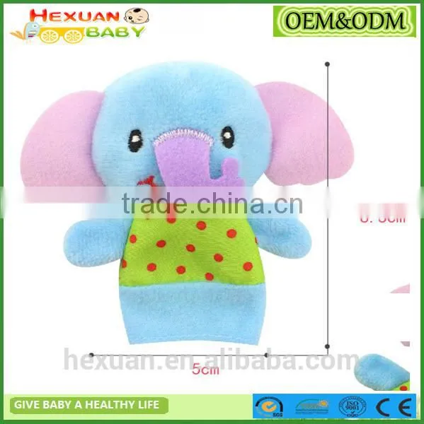 New Design Funny Animal Cartoon Mouse Plush Finger Puppet Customized Stuffed photo-4