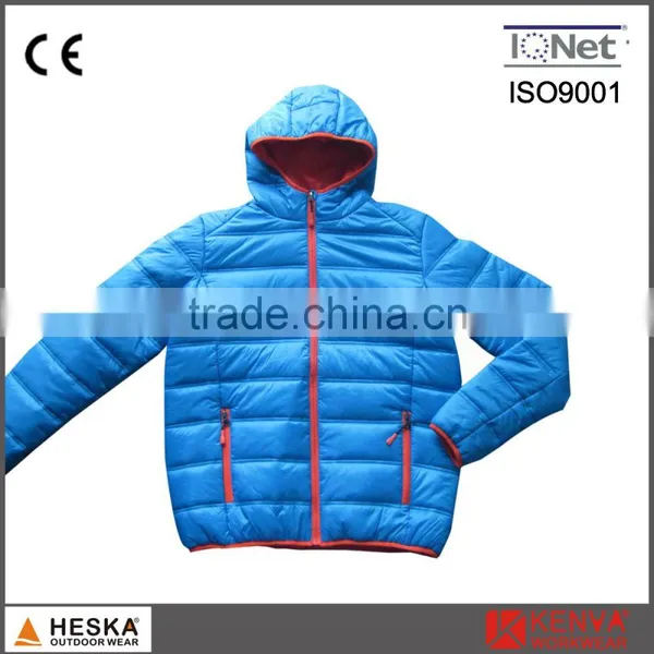 Nylon Quilted Padded Mens Insulated Jacket Winter Jacket Sale photo-2