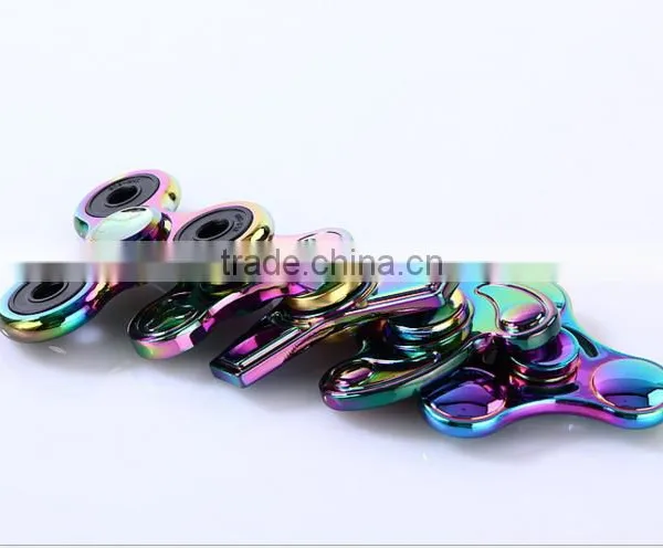 New Color Colorful Clover Gyro Metal Spinner Magic Decompression Artifact Finger Between the Gyro Toys photo-6