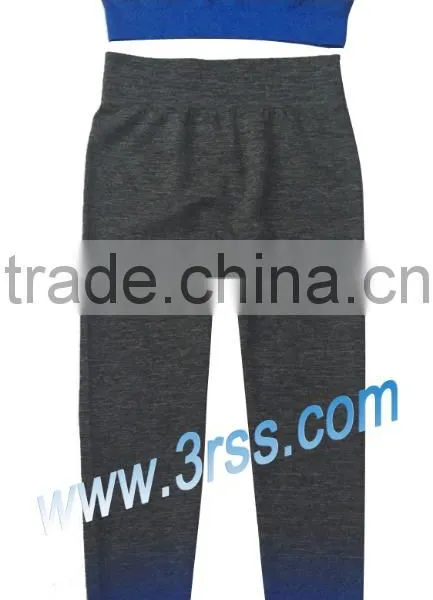 2017 Hot Sell Seamless Yoga Wear Set Leggings and Tank Top photo-2