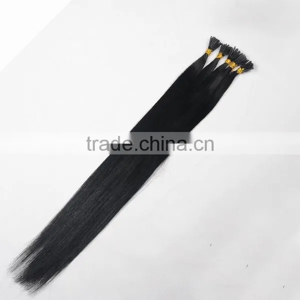 China 1# Color i Tip Hair Extensions Wholesale photo-3