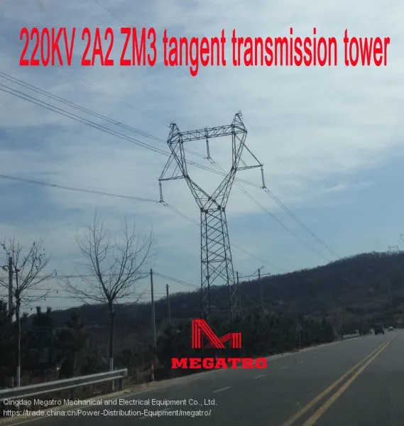 MEGATRO 220KV 2A2 ZM3 Tangent Transmission Tower photo-2