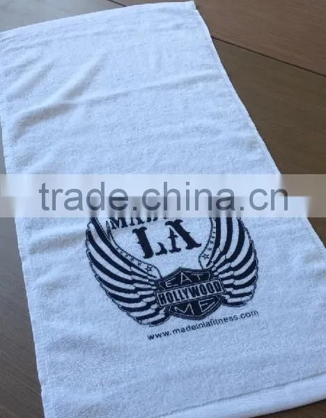 100%cotton Custom Printed Sports Towel Fitness Towel photo-3