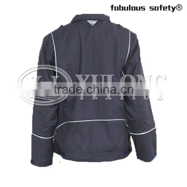 Cheap Price Washing 100 Times Color Fastness 4-5 Grade Mechanic Working Jacket photo-5