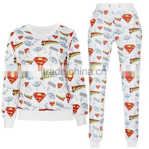 3D Printed Joggers Pullover Sweatshirt Womens Tracksuits Sports Suits Hip Hop Sportwear for Sale photo-5