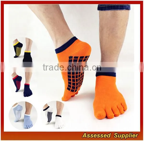 Wholesale Best Quality Custom Compression Sport Split Toe Running Ankle Socks JH59 photo-3