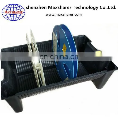 Hot Sell Stackable Moisture-proof Anti-shock Black Esd Anti-static SMT IC Plate Tray photo-2