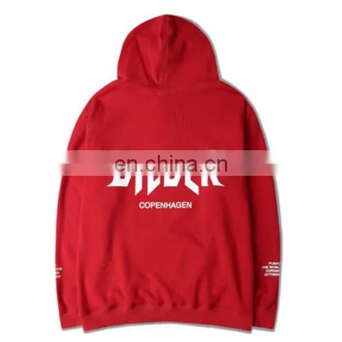 China Supplier Purpose Tour Hoodie Red Casual Hooded Sweatshirt Women photo-3