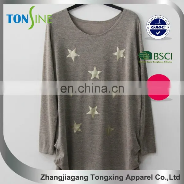 Women's Gilt Star Long Sleeved Bottoming Shirt
