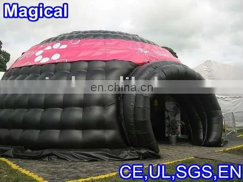32ft Inflatable Igloo for Advertising Inflatable Black Igloo Tent