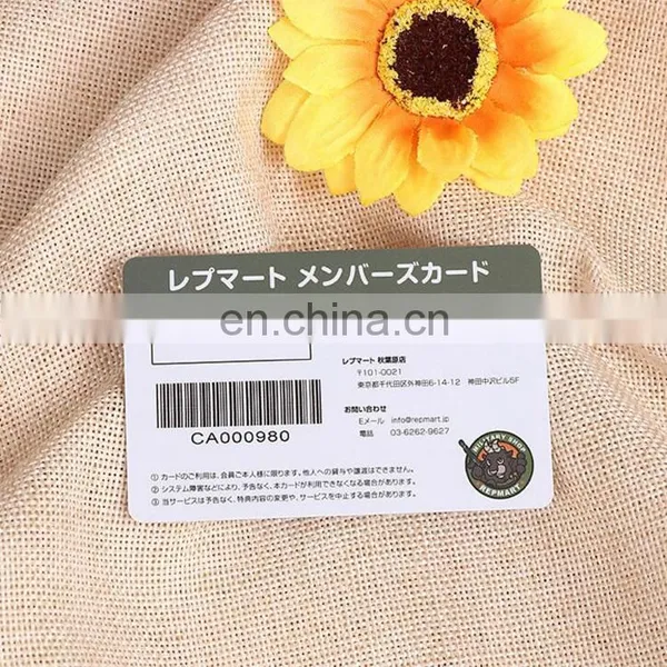 Classical PVC Laminated Magnetic Stripe Card,VIP Card,PVC VIP Card Printing for Shop photo-3