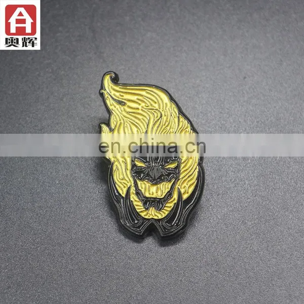 Newest Brass Custom Size Hand Embroidered Badge