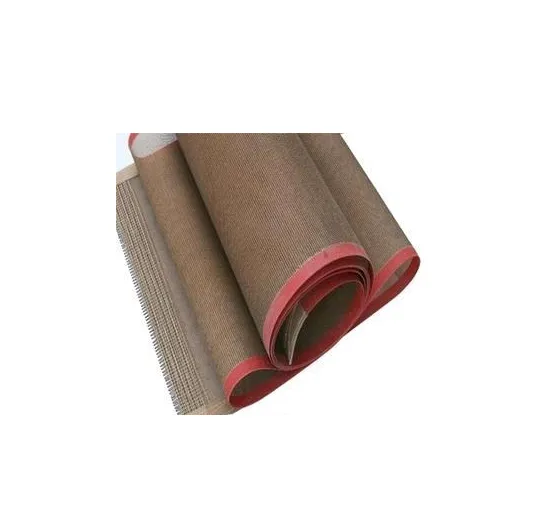 PTFE Teflon Coated Fiberglass Fabric Cheap Conveyor Mesh Belt photo-2