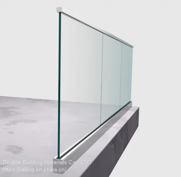 Balcony Glass Railing With U Channel photo-3