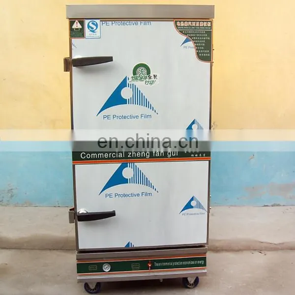 12/24 Trays Commercial Gas or Electric Heating Rice Steaming Machine,gas Rice Steaming Machine photo-5