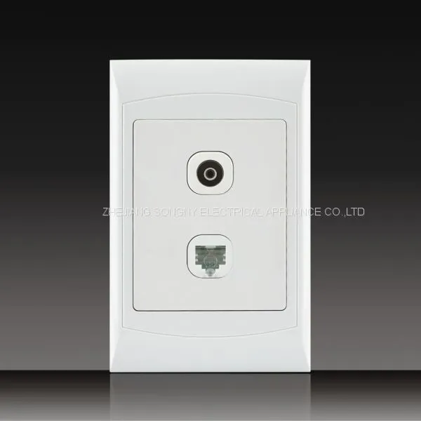 South Africa PC Material Push Button Electrical 16A Switched Socket photo-3