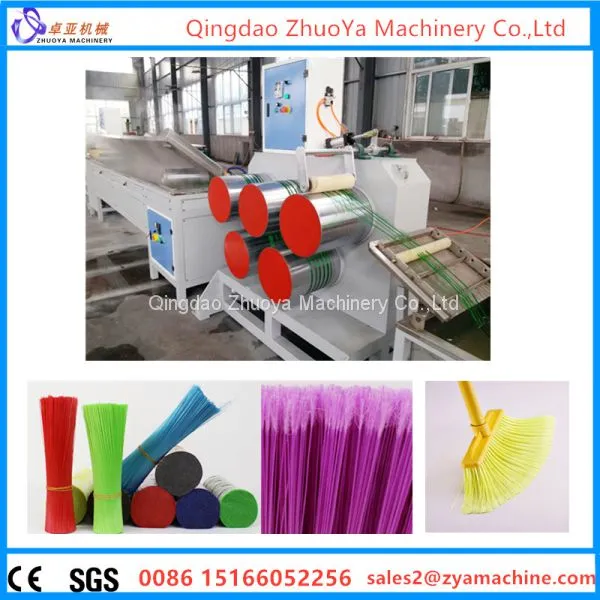 Plastic Broom/Brush Filament Yarn Fiber Extruder Machine photo-2