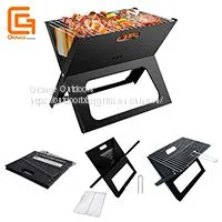 X Shape Grill Portable Foldable Charcoal Bbq Grills photo-2