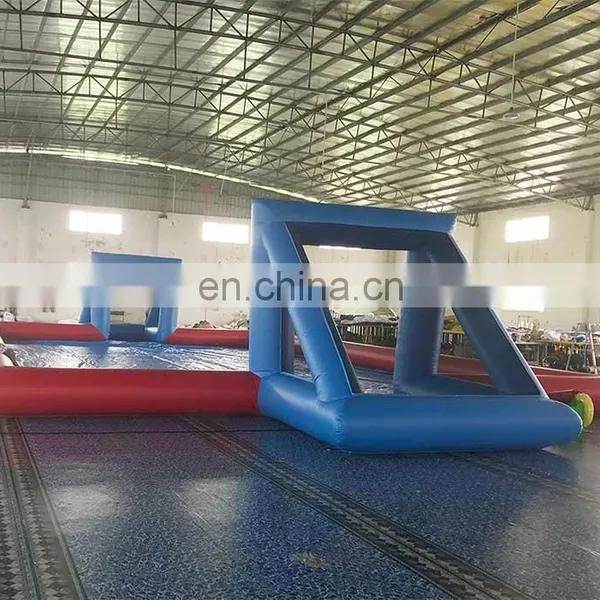 Soap Inflatable Water Soccer Field For Football Game photo-3