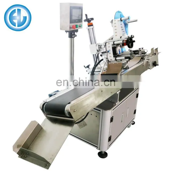 Adhesive Sticker Empty Flat Carton Top Labeling Machine photo-2