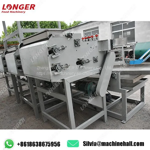 High Quality Cashew Nut Shell Breaking Machine Cashew Nut Shell Cutting Machine for Sale photo-4