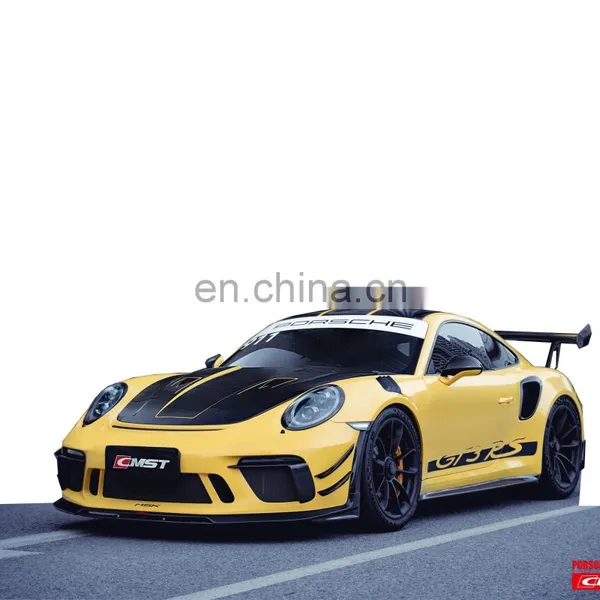 Popular Design Bodykit for Carrar 911 991 Carbon Fiber Front Lip Side Skirt Diffuser for Porsche Carrare 911 991 GT3