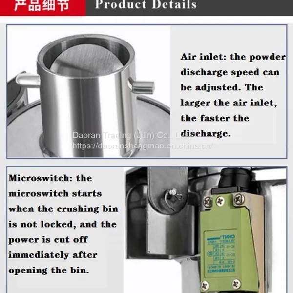 Grinder / Pulverizer / Cereals Pulverizer / Traditional Chinese Medicine Pulverizer photo-4