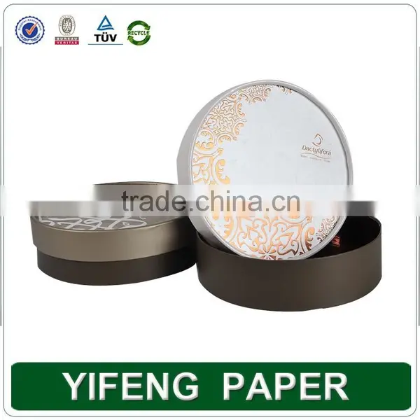 Custom Printed Handmade Decorative Round Cookies Box Wholesale photo-6