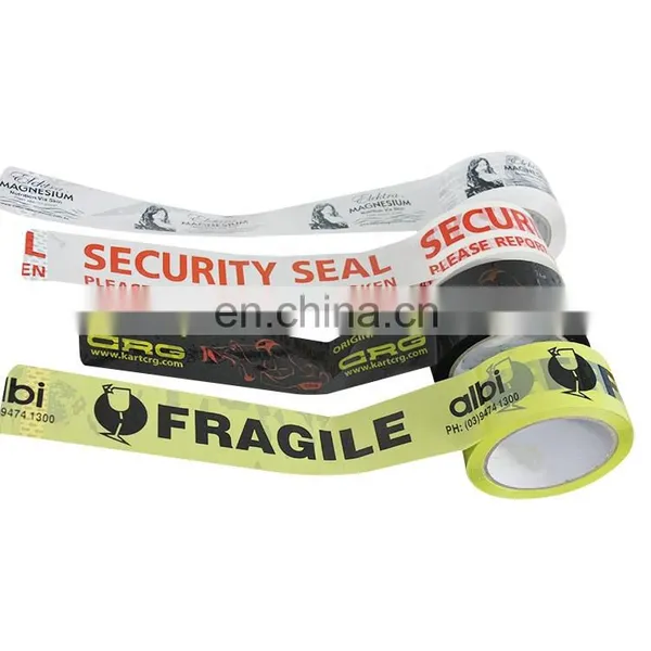 Adhesive Printing Customized Custom Logo Printed Fragile OPP Packaging Packing BOpp Tape photo-4