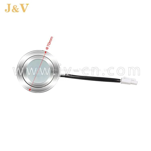 J&V European-style Round Range Hood Lamp 12V