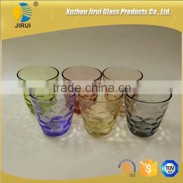 280ml Round Shape Colorful Glass Cup photo-6