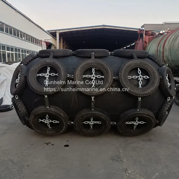 ISO 17357 Certificated by DNV.GL High Quality Yokohama Type Pneumatic Rubber Fenders photo-2