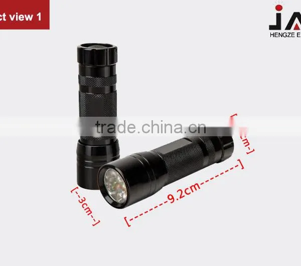 JAK HF1207 12 LED Aluminium Flashlight photo-2